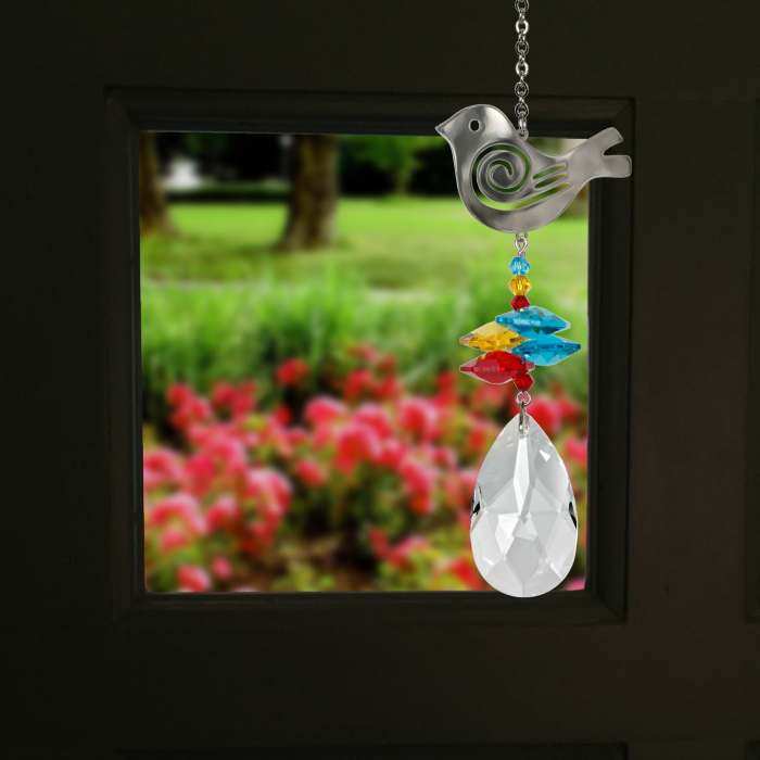 Crystal Fantasy Suncatcher Bird